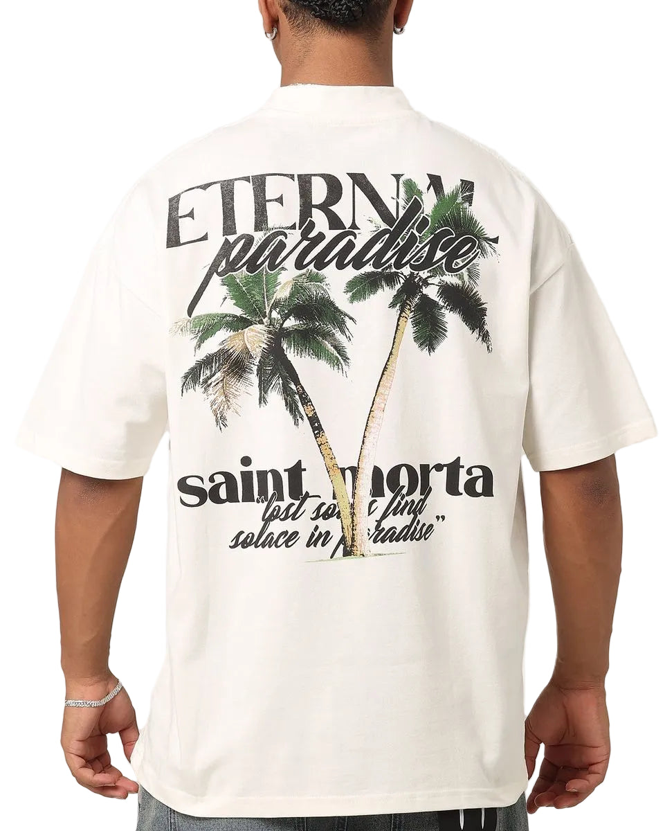 Saint Morta Paradise Tee Off White