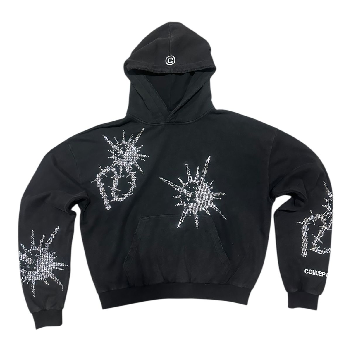 Concept Flail Hoodie Black