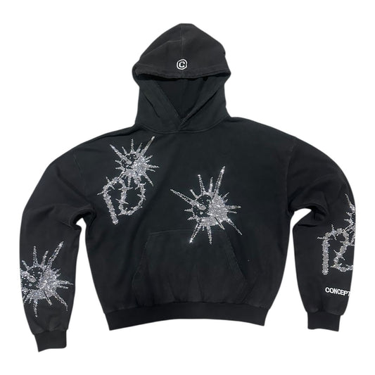Concept Flail Hoodie Black