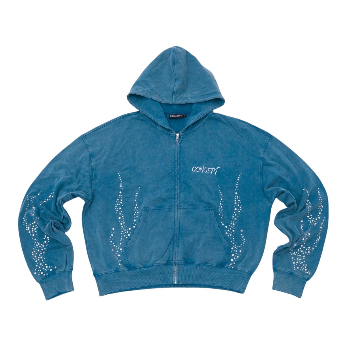 Concept Flame Hoodie Teal