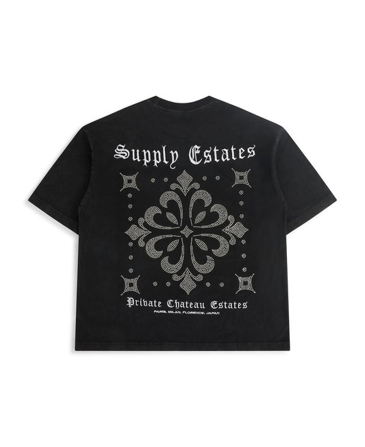 SUPPLY Estate Tee Black