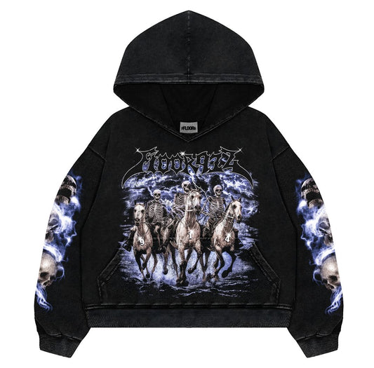 FLOOR914 Skeleton Army Hoodie