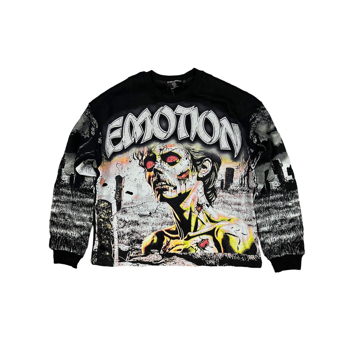 Mixed Emotion Tombstone Long Sleeve Tee