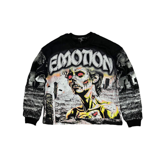 Mixed Emotion Tombstone Long Sleeve Tee