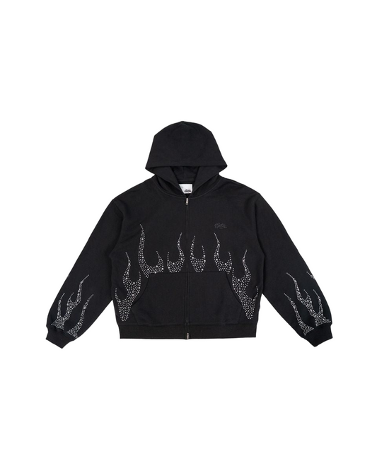 EPTM Metal Flame Zip Up Hoodie