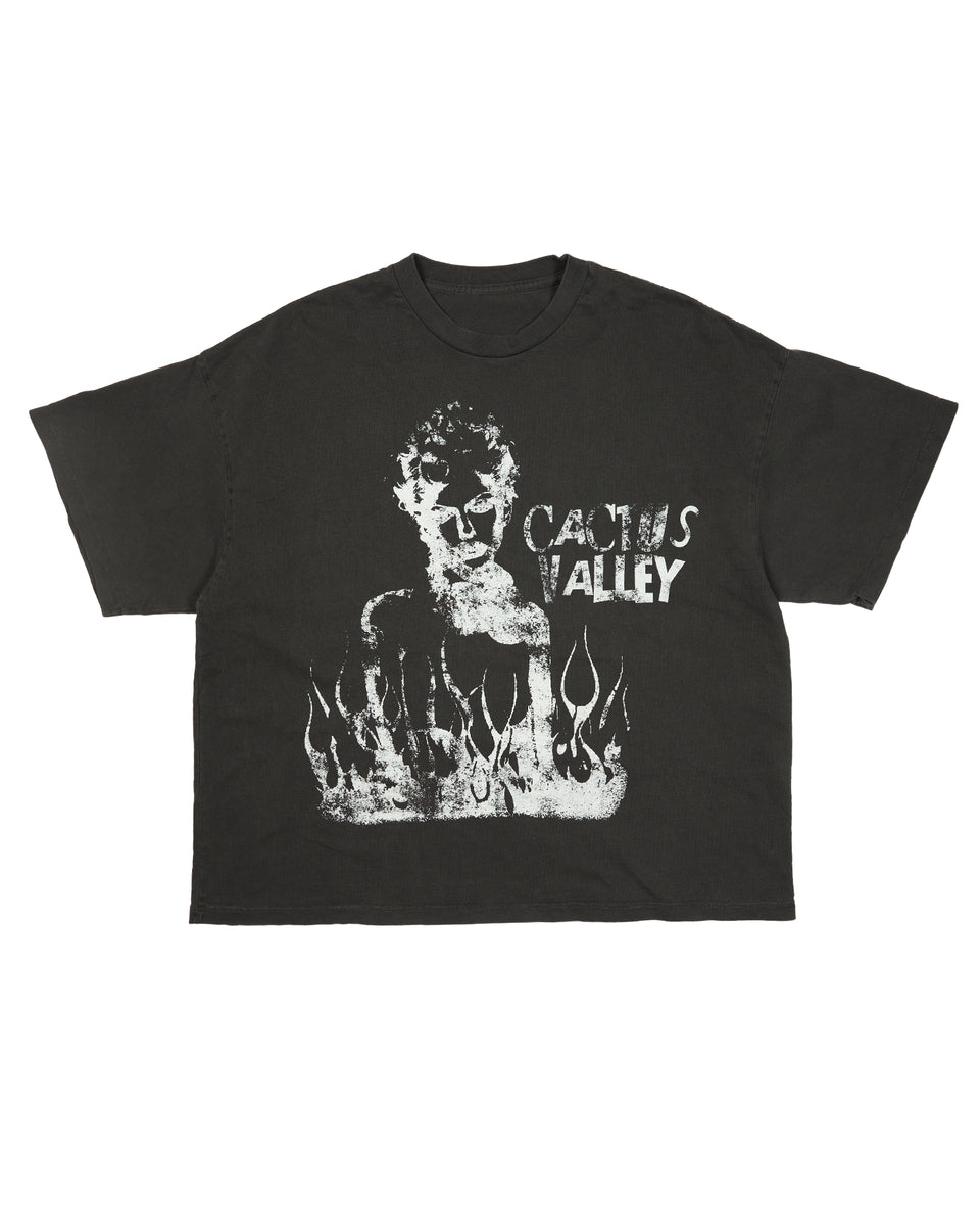 AZVA Cactus Lady Tee Black