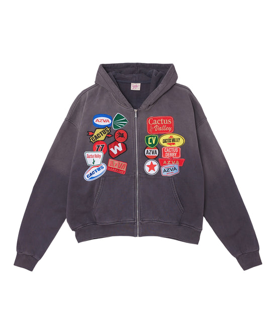 AZVA Rest Stop Hoodie Vintage Black