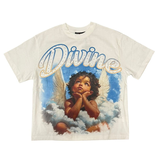 Concept Divine Tee White Blue