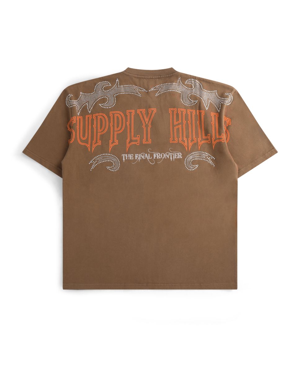 SUPPLY Skeleton Hills Tee Brown