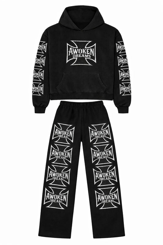 Awoken Dreams Chopper Sweatsuit Black