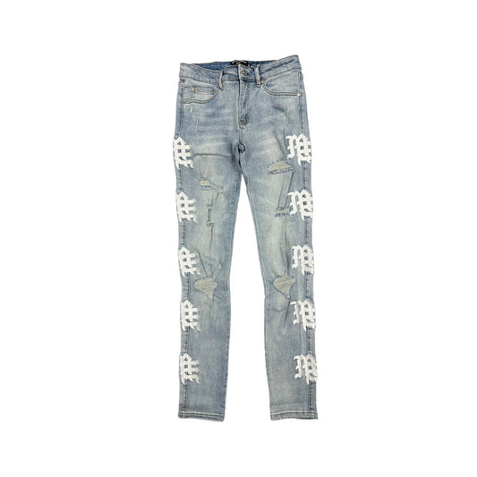 Mixed Emotion Sea Monogram Jeans