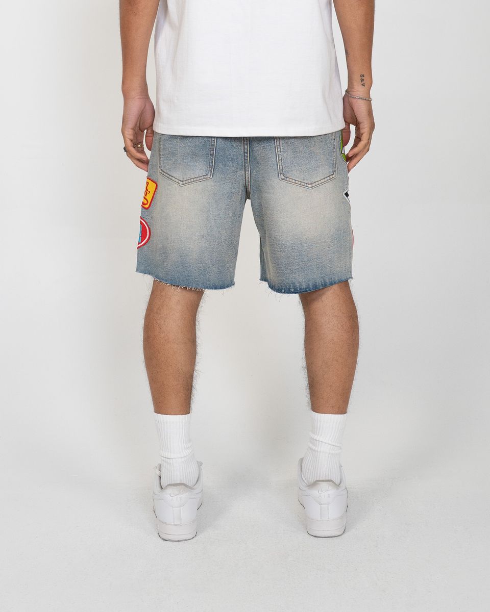 EPTM Roadster Denim Shorts Blue