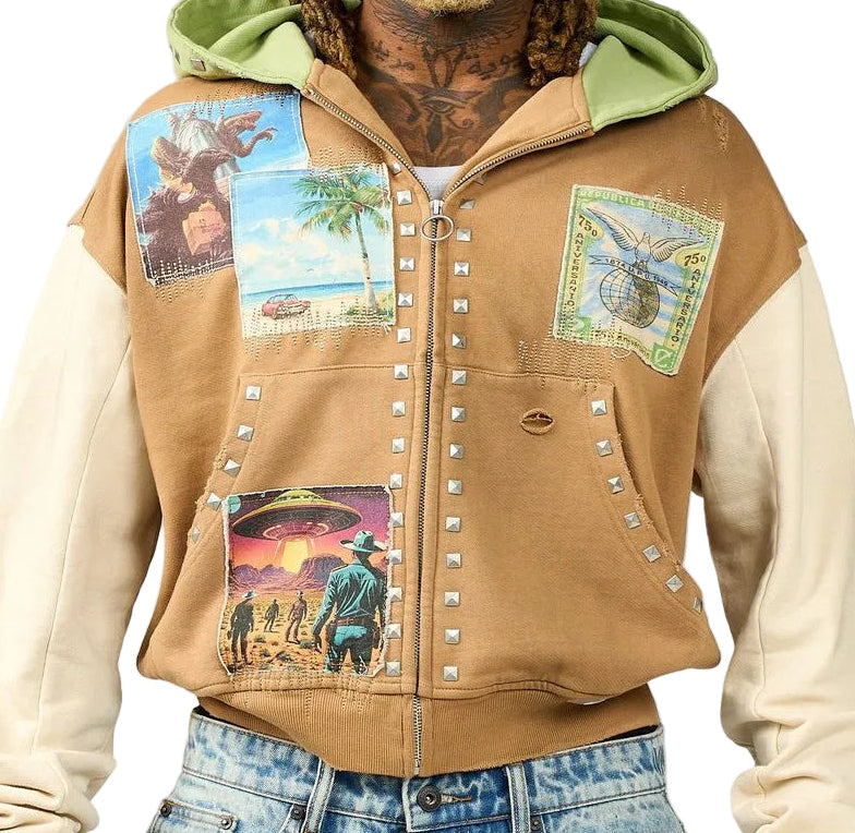 DUAA Traveler Zip Up Hoodie