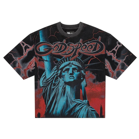 Godspeed Voltage Tee Red