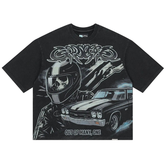 Godspeed American Muscle Tee Black