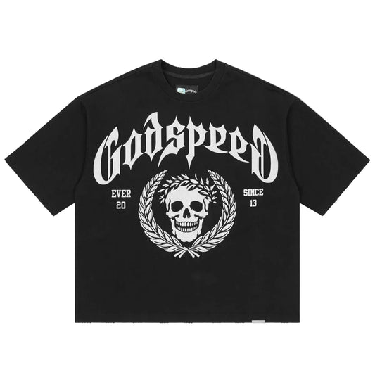 Godspeed Victor Crest Tee Black