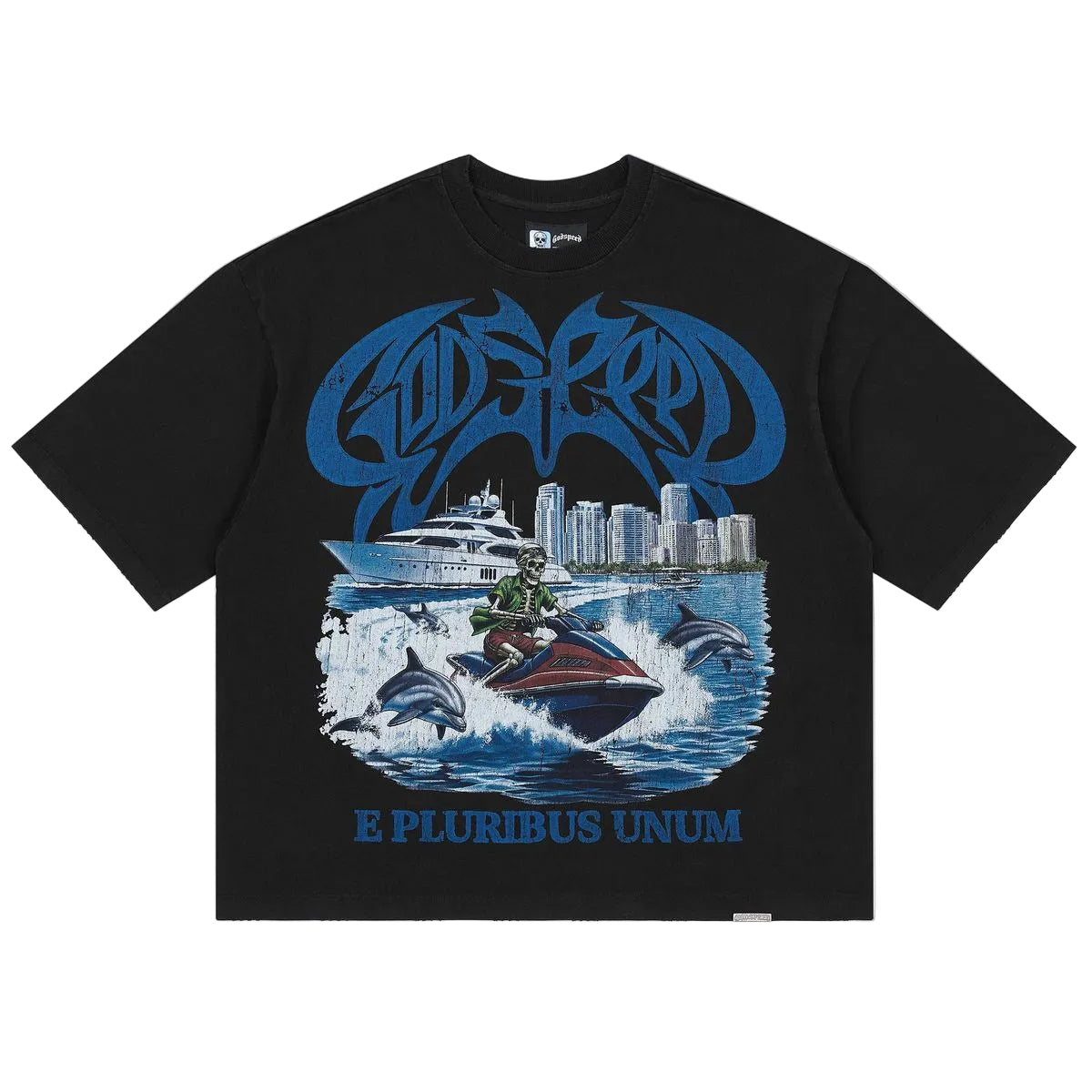 Godspeed GMYC Wave Runner Tee Black