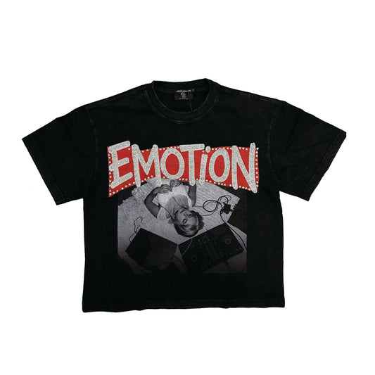 Mixed Emotion Headphone Tunes Tee Black