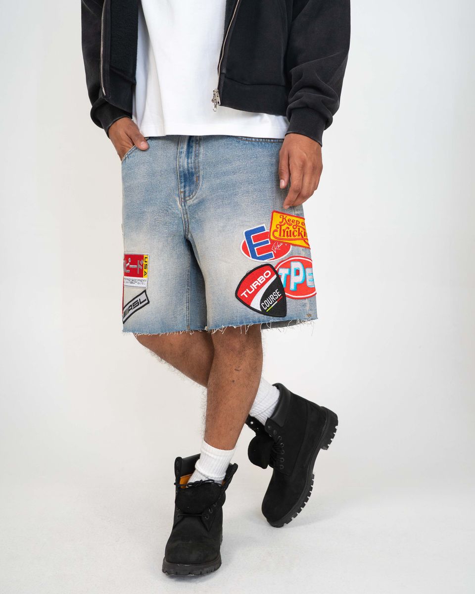 EPTM Roadster Denim Shorts Blue