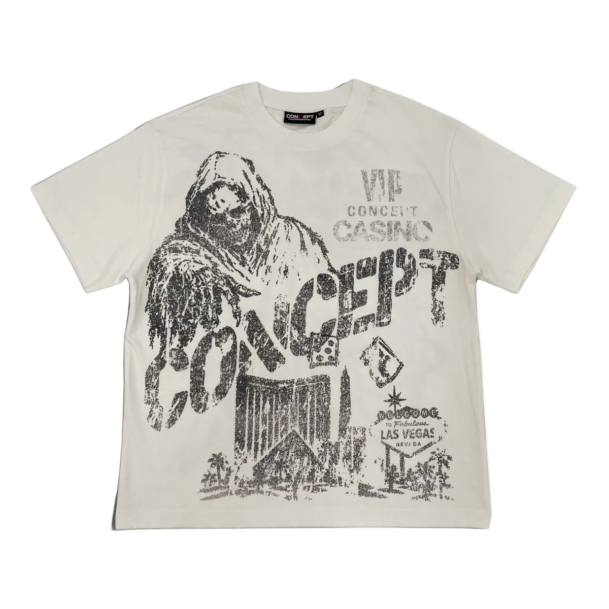 Concept Vegas Tee White