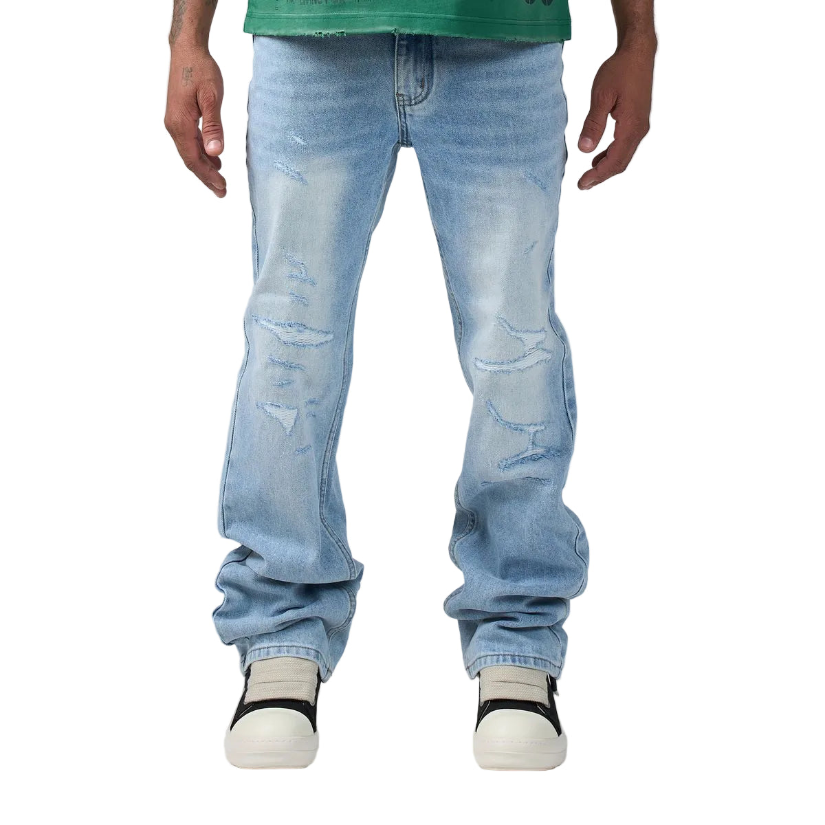DUAA Saturn Blue Denim Jeans