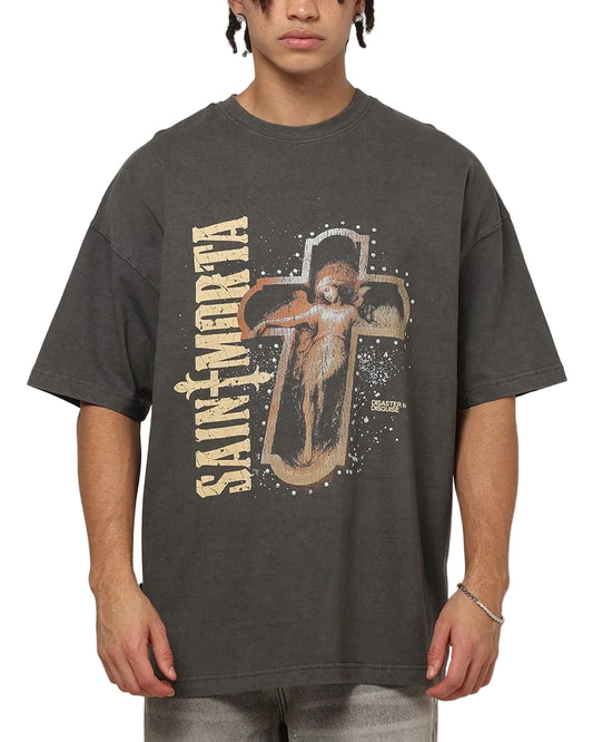 Saint Morta Fallen Saints Tee Charcoal