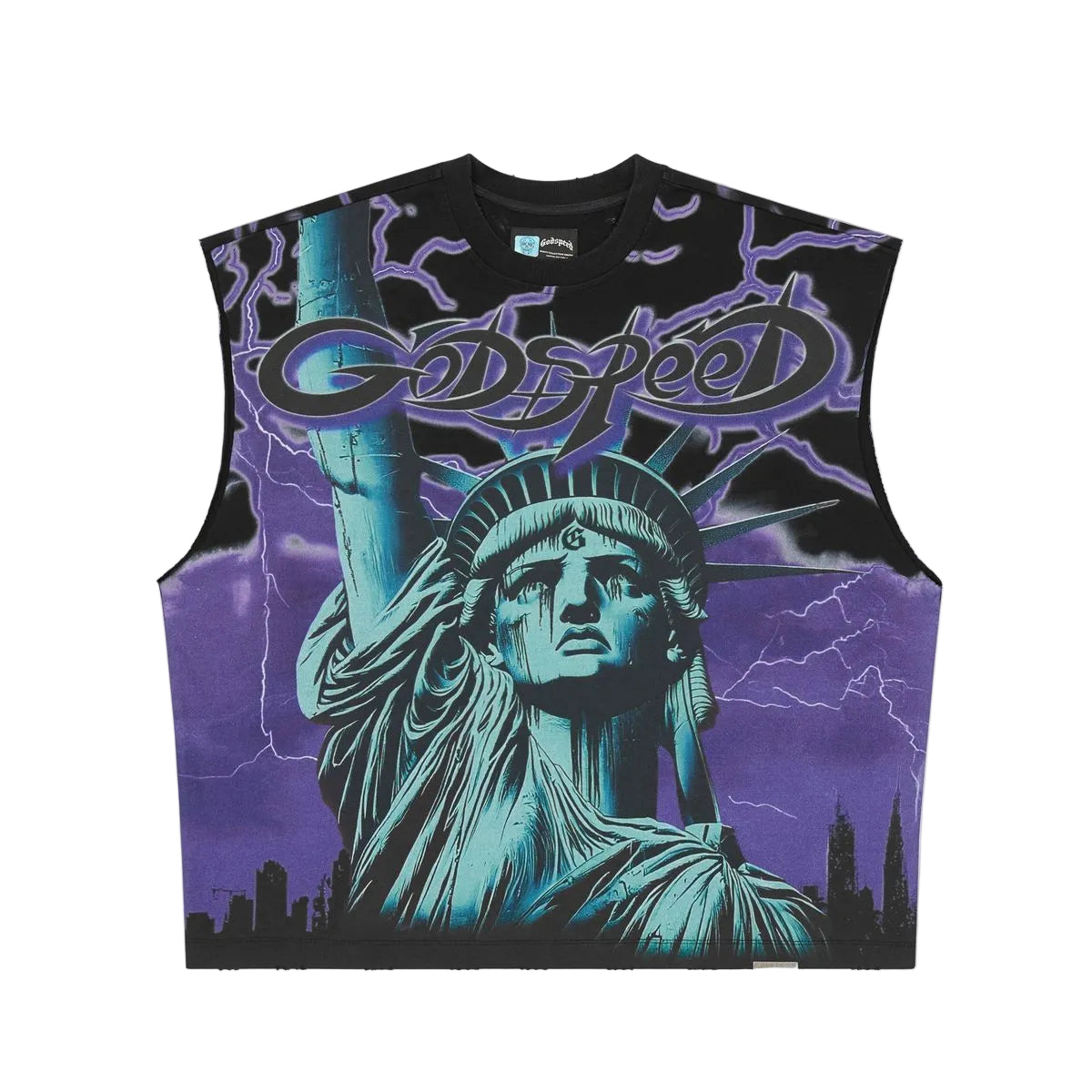 Godspeed Voltage Sleeveless Tee Grape