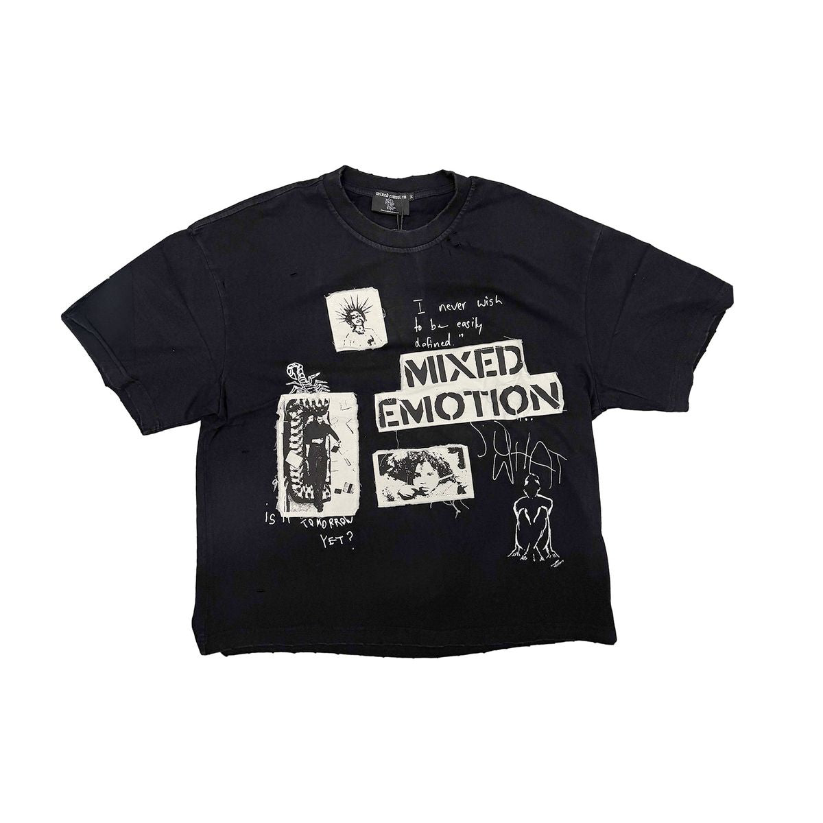 Mixed Emotion Stamped Tee
