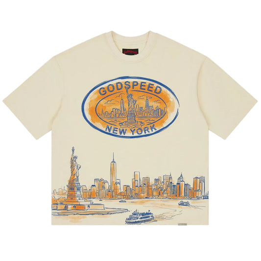 Godspeed New York Skyline Tee