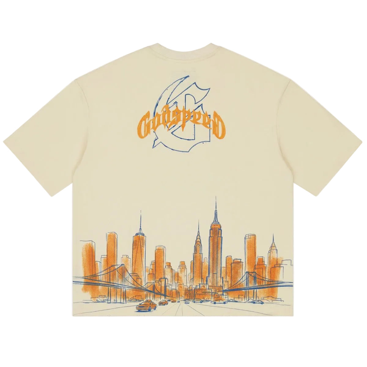 Godspeed New York Skyline Tee
