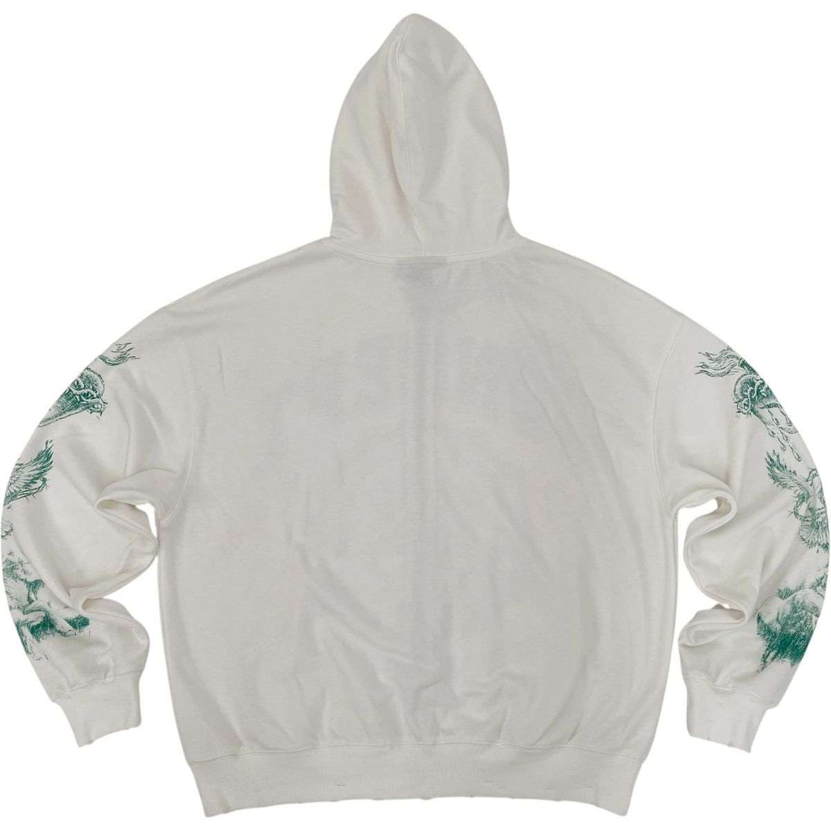 Concept University Zip Up Hoodie White