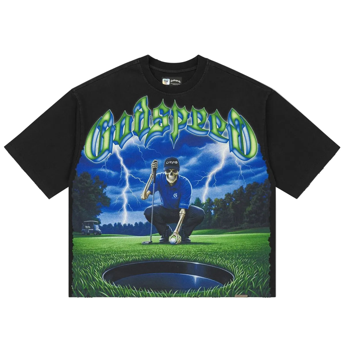 Godspeed No Mulligans Tee Black