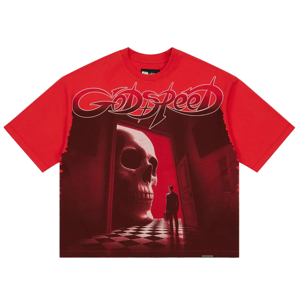 Godspeed Fate's Doorstep Tee Red