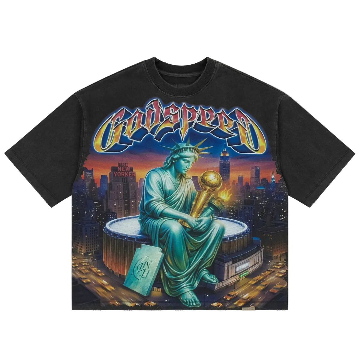 Godspeed Finally Tee Black