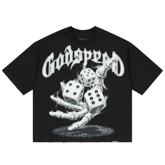 Godspeed No Risk, No Reward Tee Black