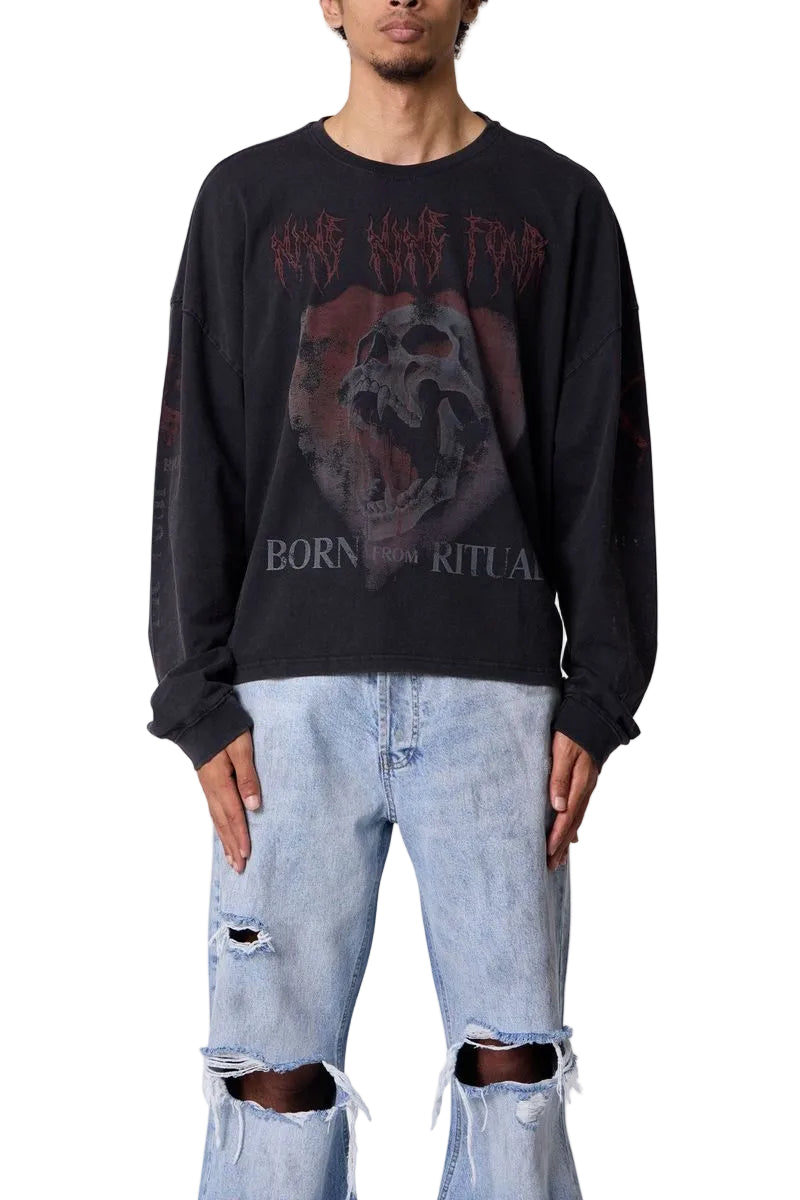 MNML LA Born From Ritual Long Sleeve Tee