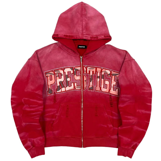 Prestige Co. Eclipse Hoodie Red