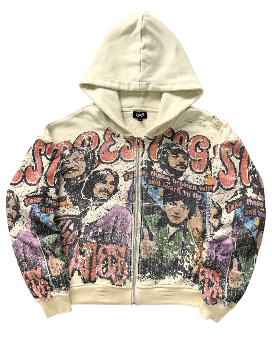 Prestige Co. Black Beatles Hoodie