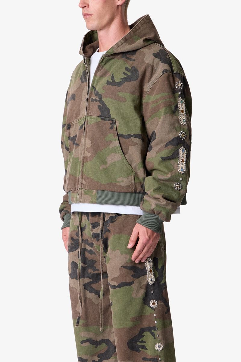 MNML LA Mojave Hoodie Jacket Camo