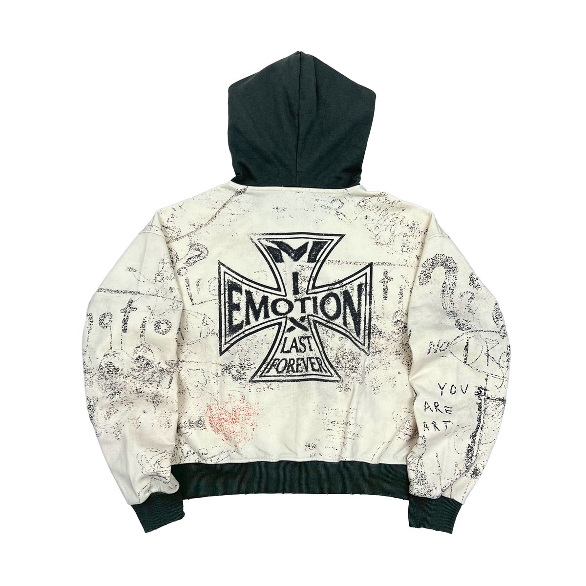 Mixed Emotion Last Forever Hoodie Black