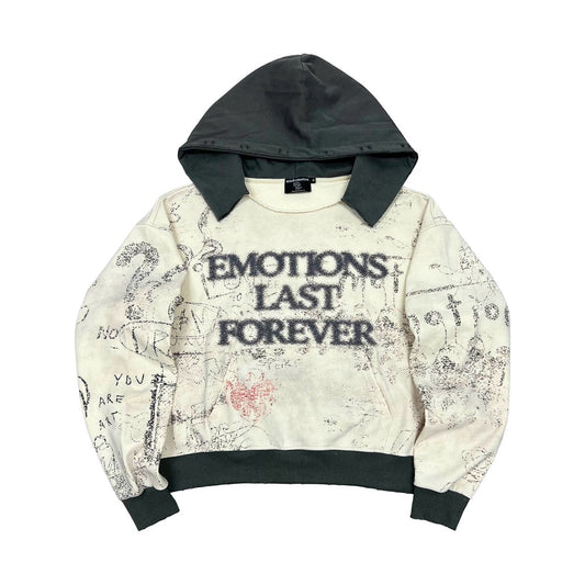 Mixed Emotion Last Forever Hoodie Black
