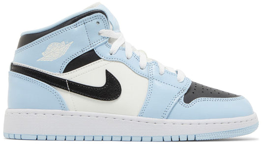 Jordan 1 Mid Ice Blue (2022) (GS)
