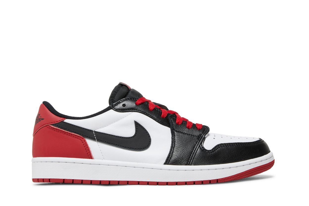 Jordan 1 Retro Low OG Black Toe