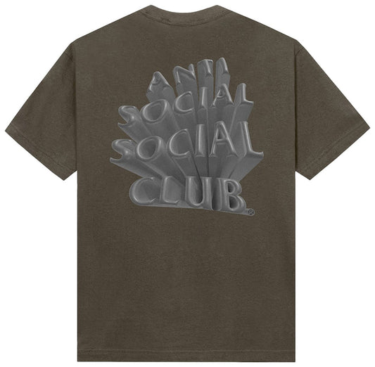Anti Social Social Club Spatial Tee Dusty Pink