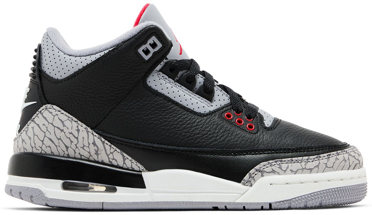 Jordan 3 Retro Black Cement (2024) (GS)