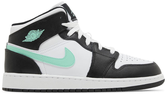 Jordan 1 Mid Green Glow (GS)