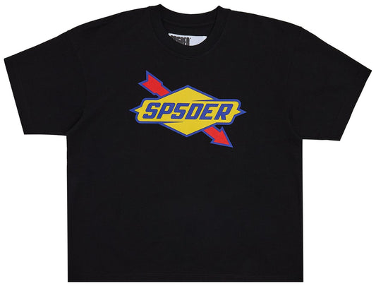 Sp5der The Spot Tee Black