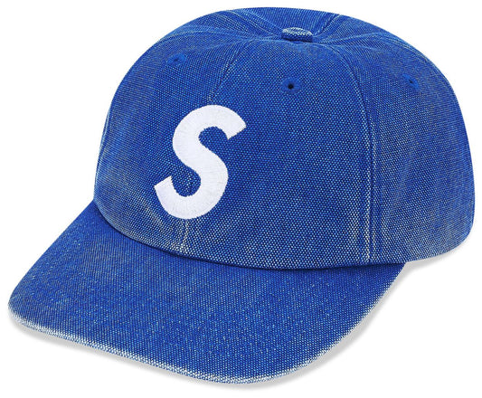 Supreme Canvas S Logo Hat Royal