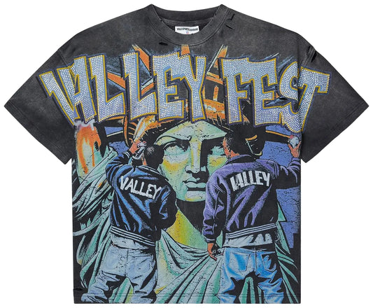 VALE Forever Bling Graffiti Tee