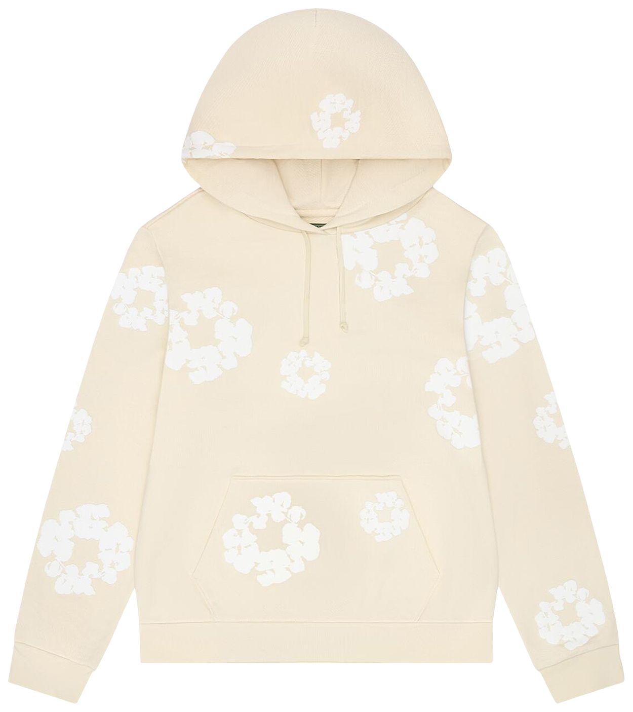 Denim Tears Cotton Wreath Hoodie Oatmeal